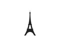 Eiffel tower icon. Vector illustration. Royalty Free Stock Photo