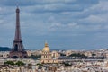 Eiffel Tower Invalides Paris France