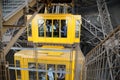 Eiffel Tower - lift technology Royalty Free Stock Photo