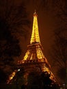 Paris-Eiffel Tower one of the most beautiful and romantic places in the world. Plenty of cultural monuments Royalty Free Stock Photo