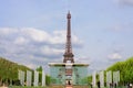 The Eiffel Tower and Mur de la Paix