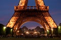 Eiffel Tower at night