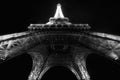 Eiffel tower by night Royalty Free Stock Photo