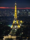 The Eiffel Tower at Night