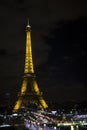 Eiffel tower at night 2