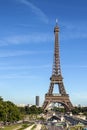 The Eiffel Tower in Paris Royalty Free Stock Photo