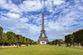 The Eiffel Tower in Paris Royalty Free Stock Photo