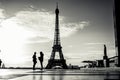 Beautiful eiffel tower Paris Royalty Free Stock Photo