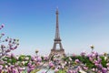 Eiffel Tower and Paris cityscape Royalty Free Stock Photo
