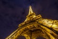 Eiffel Tower Paris Dusk Royalty Free Stock Photo