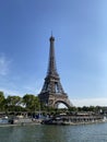 Eiffel Tower in Paris Royalty Free Stock Photo