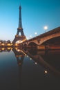 Eiffel Tower in Paris Royalty Free Stock Photo