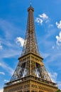 Eiffel Tower in Paris, France Royalty Free Stock Photo