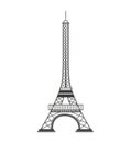 Eiffel tower paris landmark Royalty Free Stock Photo