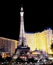 Eiffel Tower at Paris Las Vegas Royalty Free Stock Photo