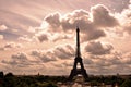 The Eiffel Tower, Paris Royalty Free Stock Photo