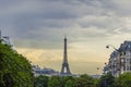 Eiffel Tower Paris skyline France Royalty Free Stock Photo