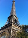 Eiffel Tower in Paris Royalty Free Stock Photo