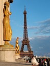 Eiffel Tower: Parisian Icon in Steel and Sky