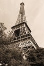 Eiffel Tower SEPIA