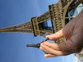 Eiffel Tower souvenir Royalty Free Stock Photo