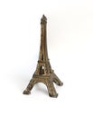 Eiffel tower souvenir toy isolated Royalty Free Stock Photo