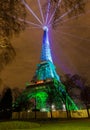 Eiffel Tower. Shines. Night Eiffel Tower. Paris. Night Paris Royalty Free Stock Photo