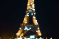 Eiffel Tower twinkly lights