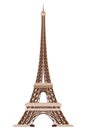 Eiffel Tower vector icon. World famous France tourist attraction symbol. International architectural monument isolated