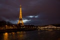 The Eiffel Tower - view from Pont d'Alma