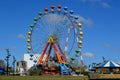 Eiffel wheel in the Parque de la Costa, Tigre, Buenos Aires Royalty Free Stock Photo