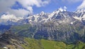 Eiger, Monch and Jungfrau mountains, Switzerland