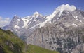 Eiger, Monch and Jungfrau mountains