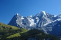 Eiger and Monch, Switzerland Royalty Free Stock Photo