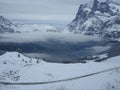 Eigergletscher (Eiger Station). Jungfraujoch. Royalty Free Stock Photo