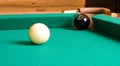 Eight ball. Royalty Free Stock Photo