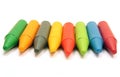 Eight color chalks