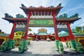 The Chinese `Eight Deity` Temple Royalty Free Stock Photo