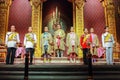 The eight kings of the Chakri Dynasty Royalty Free Stock Photo