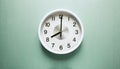 Eight o`clock Royalty Free Stock Photo