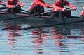 Eight Oar Sweep Boat Team