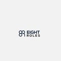 Eight Roles logo football table logo design initial 8 R