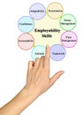 Skills Which Promote Employability Royalty Free Stock Photo