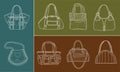 Eight women bags