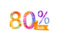 80 eighty percents sale