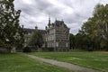 Eijsden Castle is located on the river Maas near Eijsden. The castle was built in 1636, the builder was Arnold de Lamargelle. Royalty Free Stock Photo