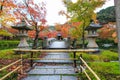 Eikando Temple(Zenrin-ji ) in autumn Royalty Free Stock Photo