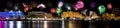 Eilat holidsy fireworks panorama