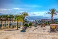 EILAT, ISRAEL, DECEMBER 30, 2018: Cityscape of Eilat viewed from the local museum, Israel