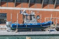 Police boat patrol in Eilat marina